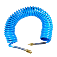 Węże przewody spiralne z szybkozłączką 