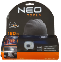 Czapka z latarką Neo 81-621