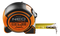 neo 67-173, miary, taśmy miernicze, miary z magnesem, urządzenia pomiarowe, miarki zwijane, miara 3m
