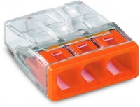 Szybkozłączka na drut 3x 0,5-2,5mm2 WAGO 2273-203 /100szt./ 