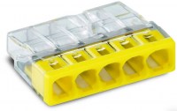 Szybkozłączka na drut 5x 0,5-2,5mm2 WAGO 2273-205 /100szt./ 